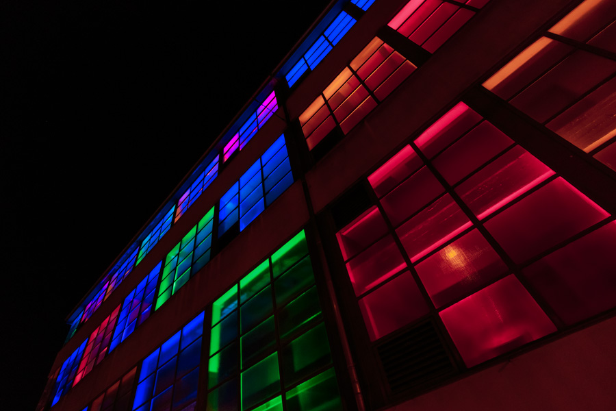 Luminale 2016 - Mainova-Gebäude