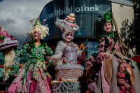 Stadtumbau-Jubiläum - City Hanau - Walking Acts