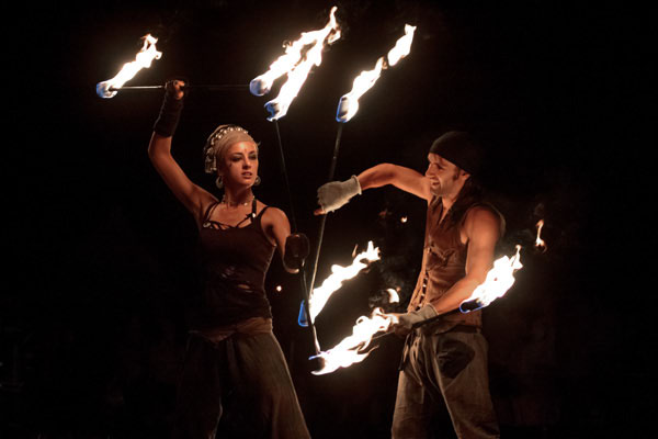 Firedancer-Feuershow
