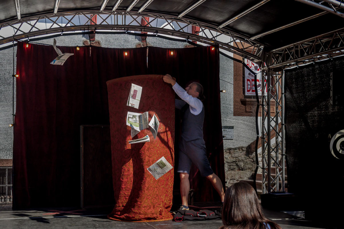 Strassentheaterfestival Till the Sky Hanau 2025 The Sideshow Charlatans