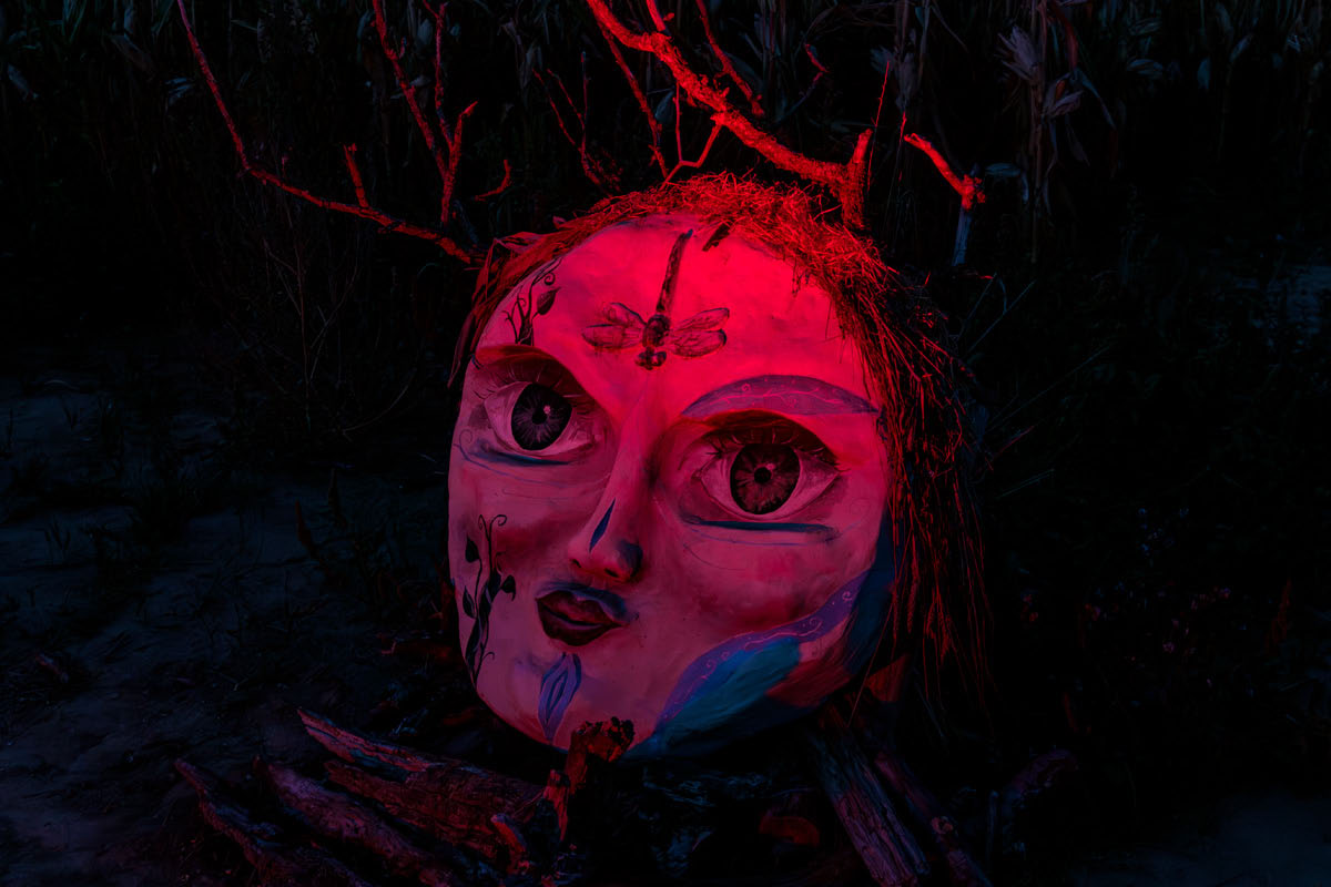 Kunstmais 2026 Nidderau - Nacht im Labyrinth