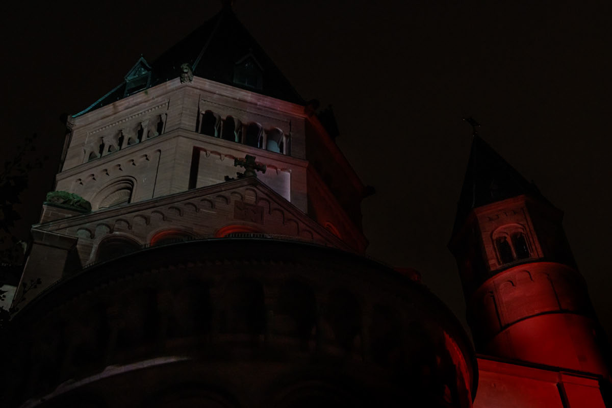 Mainz leuchtet 2025 Dom Ostchor 