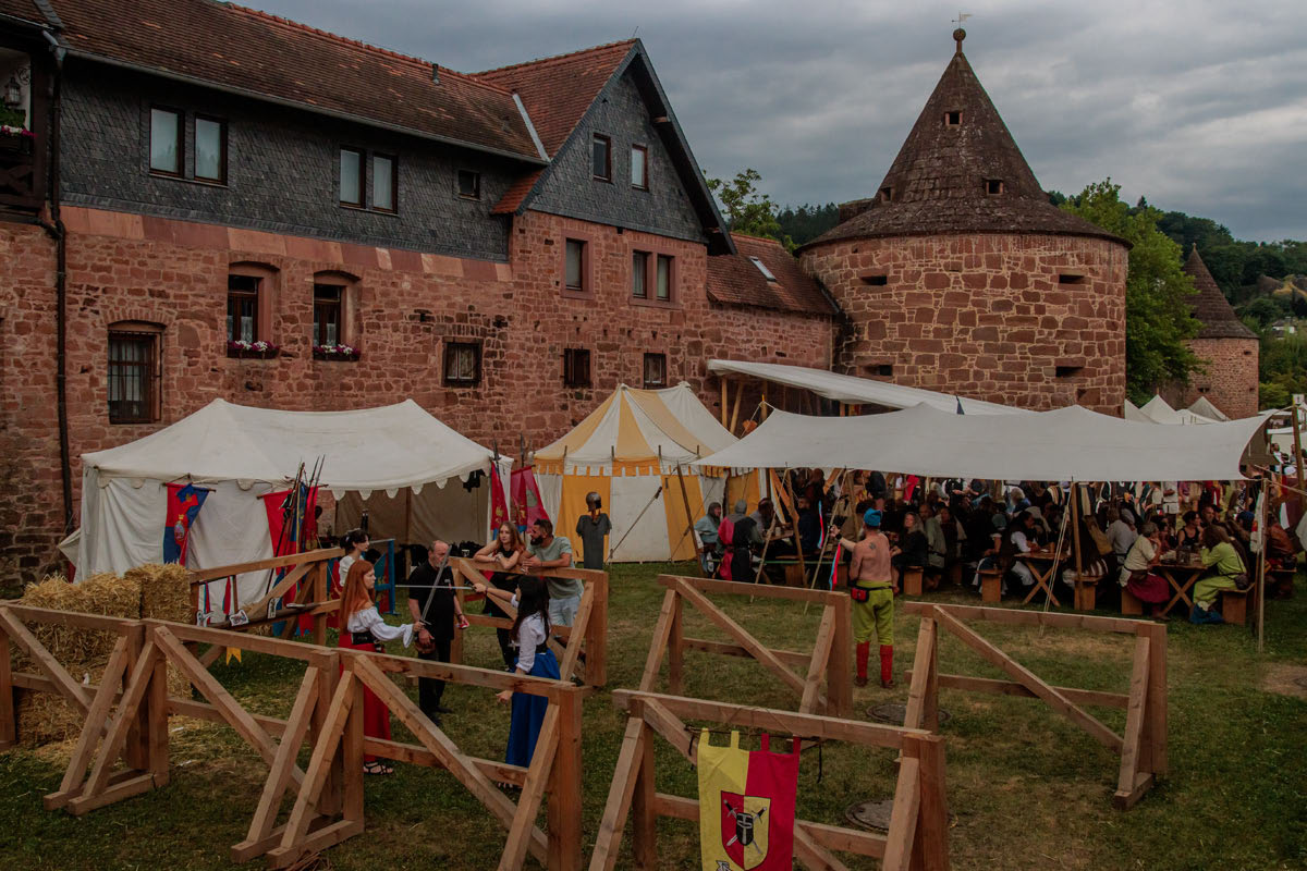 Buedingen MAFest 2025 - Festung mit Lager