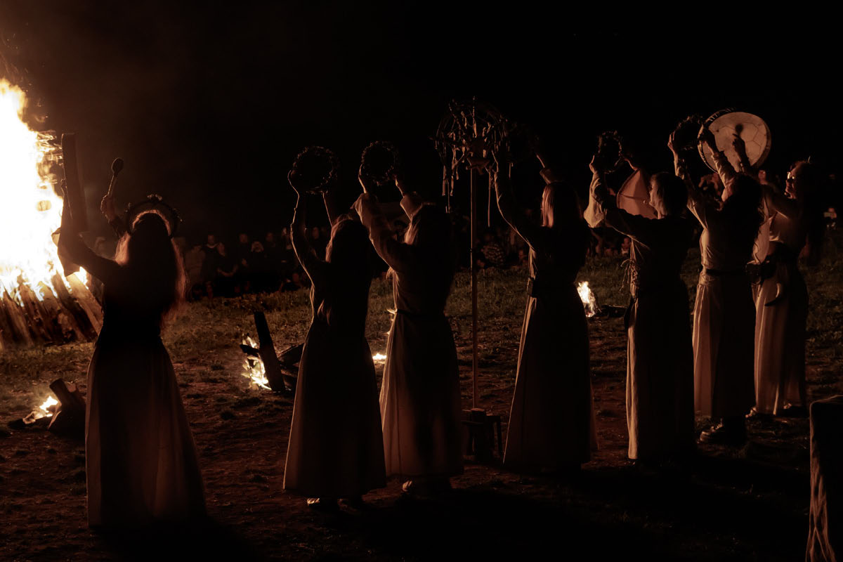 Maimarkt Ronneburg 2025 - Beltane-Ritual - Feuer
