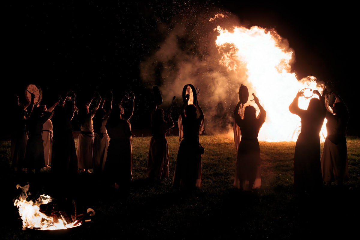 Maimarkt Beltane Ronneburg 2026 - Beltane-Ritual - Feuer