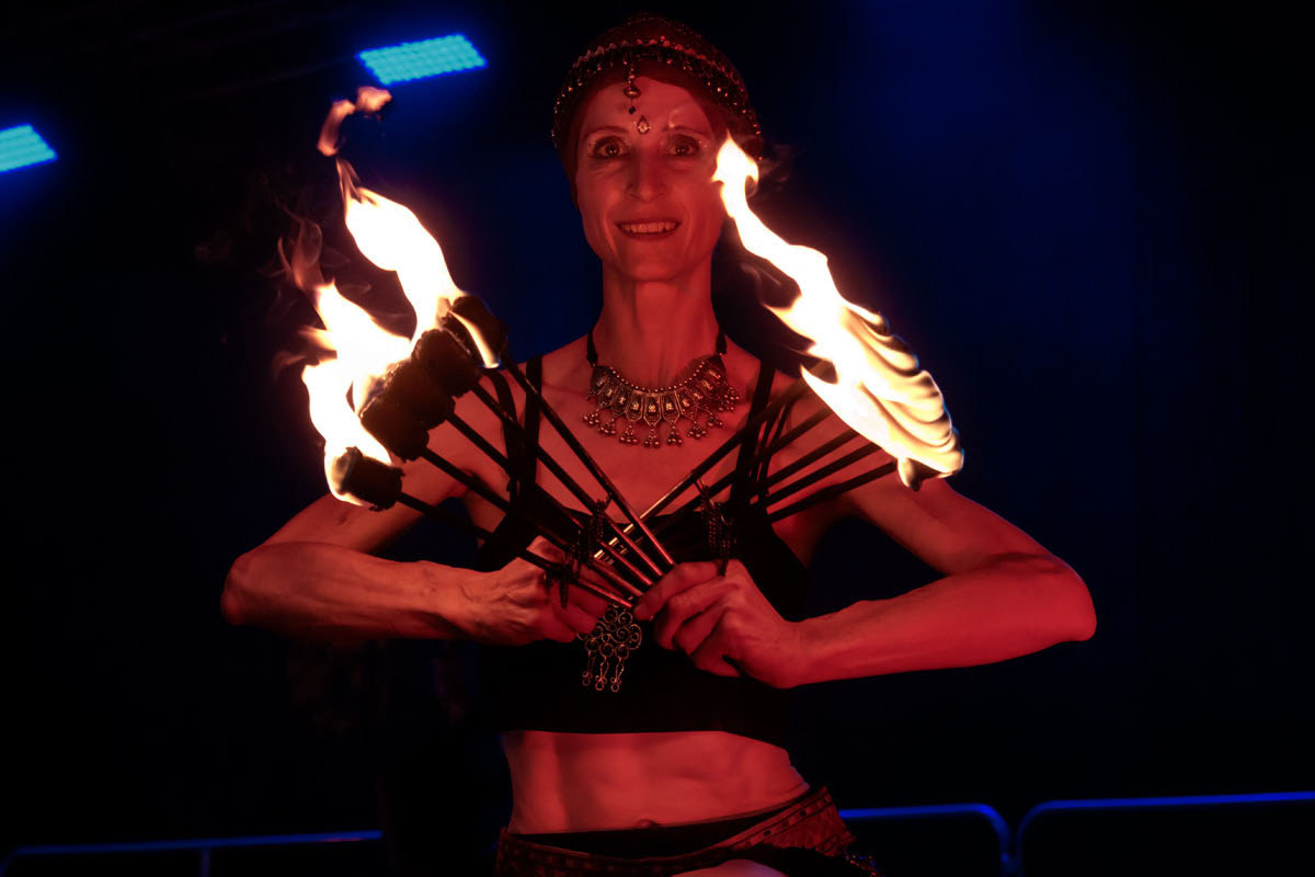 Stadtrechtsfeier Gelnhausen 2025 Lux Aeterna - Feuershow